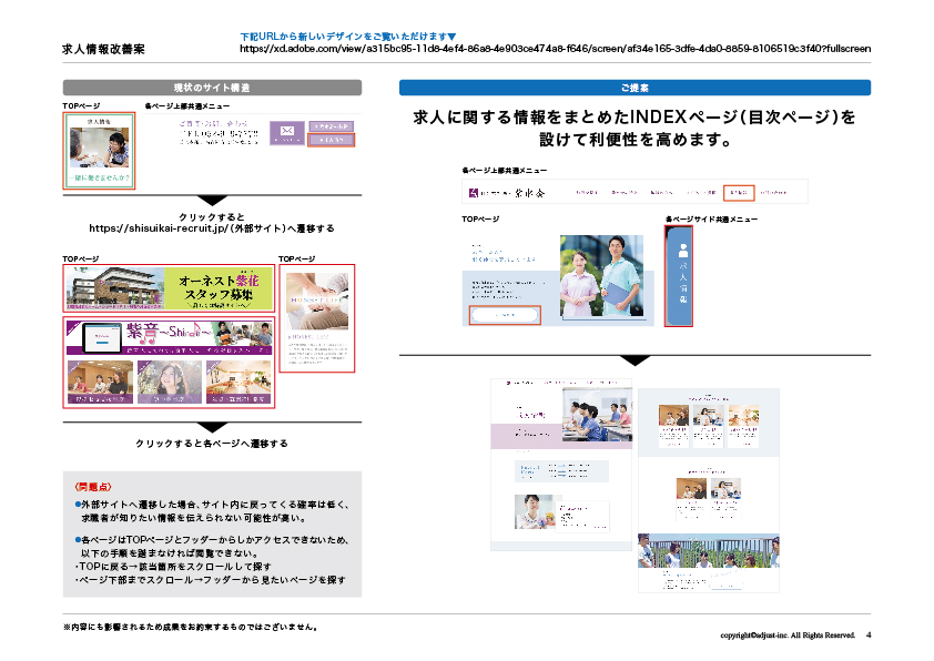 企画書4ページ目